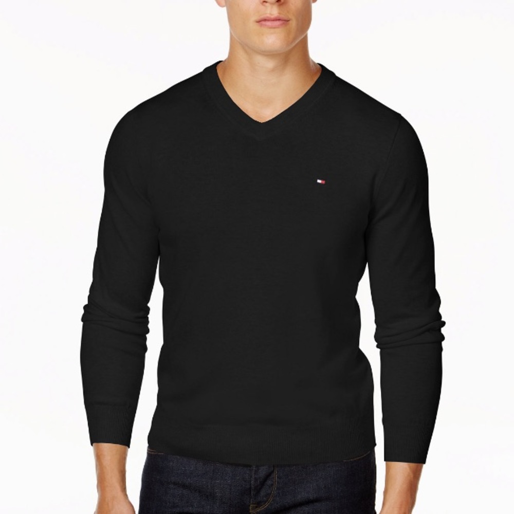 Tommy Hilfiger Men’s Signature V-Neck Sweater